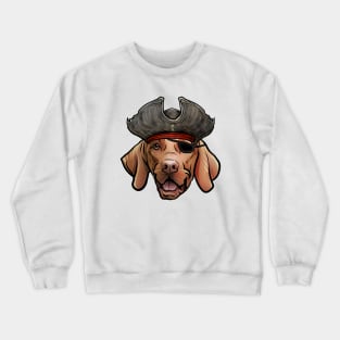 Vizsla Pirate Crewneck Sweatshirt